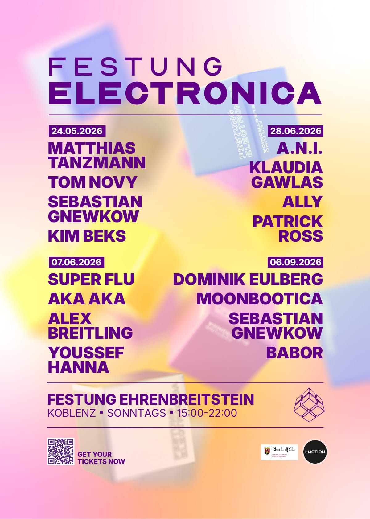 Festung Electronica Plakat